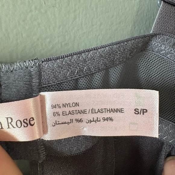 La vie en rose, size small , sexy fitted great bralette fitted bodysuit, lace - Picture 4 of 6